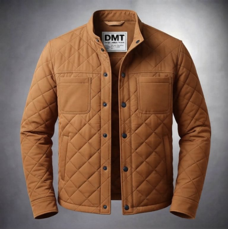 The Drift Jacket product photo — Caramel