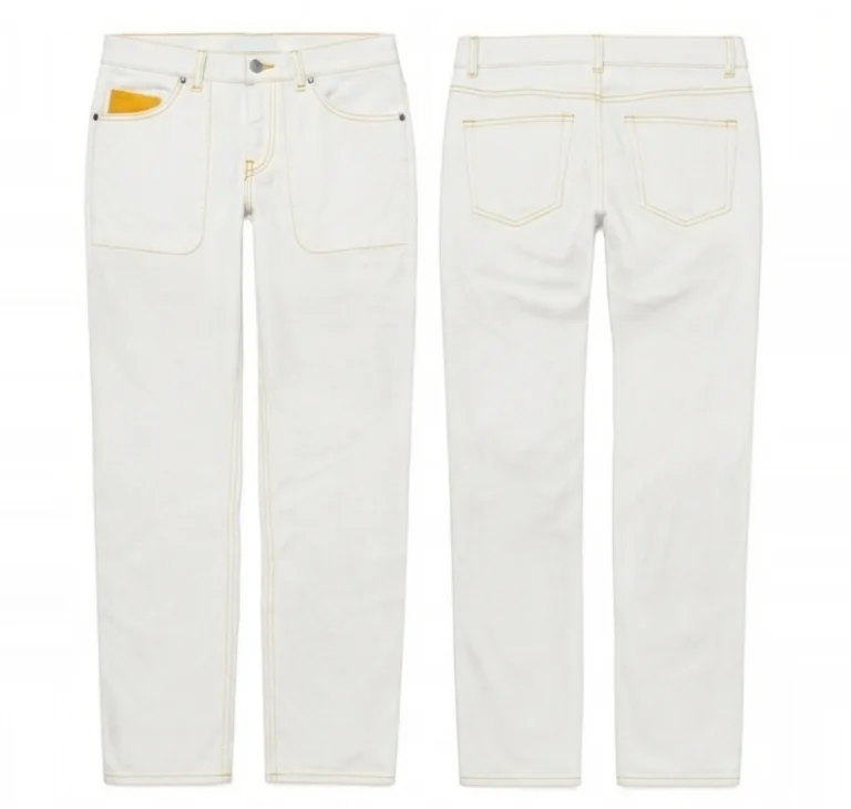 The Nomad Jeans product photo — White